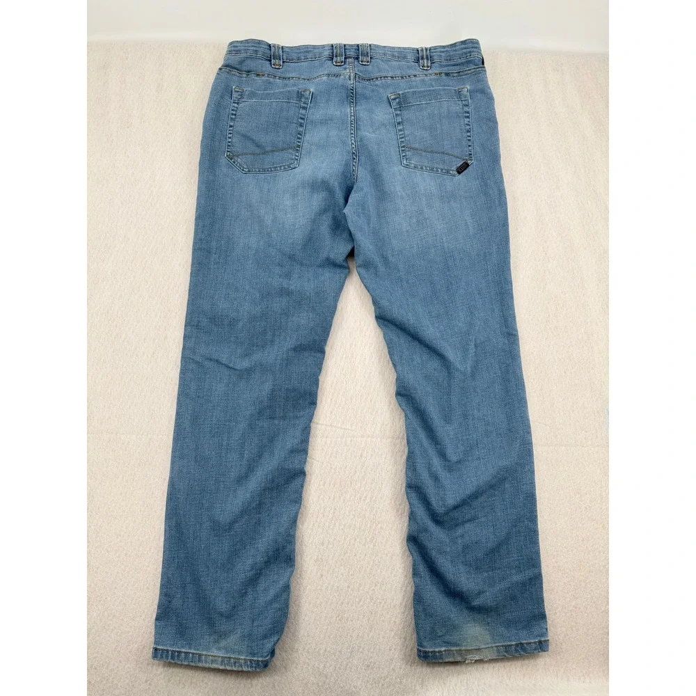 5.11 Tactical Defender-Flex Straight Leg Jeans Mens 38x32 Blue Denim 74477-646